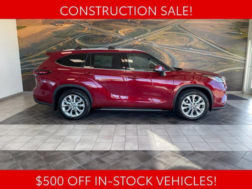 Ruby Flare Pearl 2026 Toyota Highlander Limited