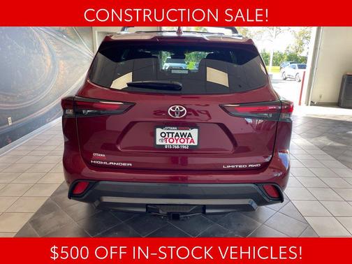 Ruby Flare Pearl 2026 Toyota Highlander Limited