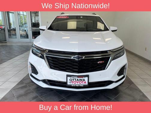 Summit White 2022 Chevrolet Equinox AWD RS