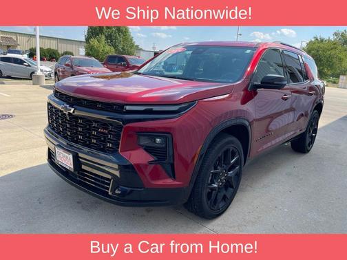 Radiant Red Tintcoat 2024 Chevrolet Traverse RS
