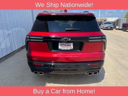 Radiant Red Tintcoat 2024 Chevrolet Traverse RS