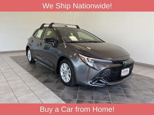 Magnetic Gray Metallic/Midnight Black Metallic 2026 Toyota Corolla SE