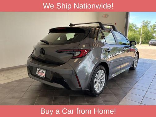 Magnetic Gray Metallic/Midnight Black Metallic 2026 Toyota Corolla SE