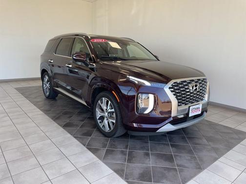 Sierra Burgundy 2021 Hyundai PALISADE Limited