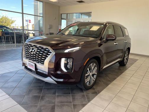 Sierra Burgundy 2021 Hyundai PALISADE Limited