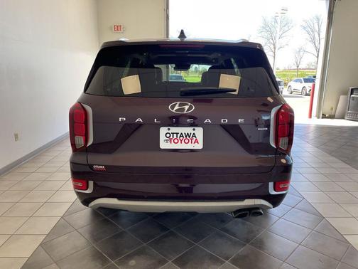 Sierra Burgundy 2021 Hyundai PALISADE Limited