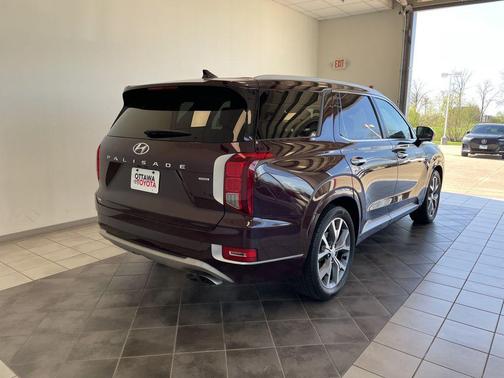 Sierra Burgundy 2021 Hyundai PALISADE Limited