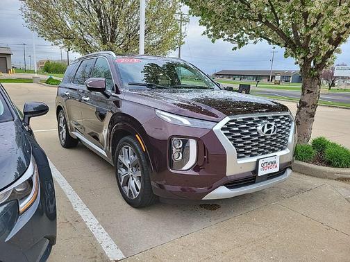 Sierra Burgundy 2021 Hyundai PALISADE Limited