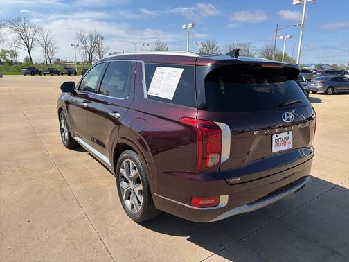 Sierra Burgundy 2021 Hyundai PALISADE Limited