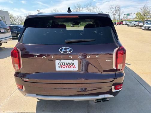 Sierra Burgundy 2021 Hyundai PALISADE Limited