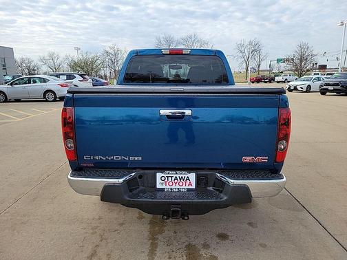 Aqua Blue Metallic 2012 GMC Canyon SLE1