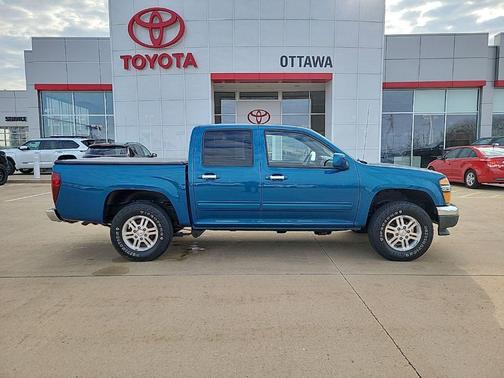 Aqua Blue Metallic 2012 GMC Canyon SLE1