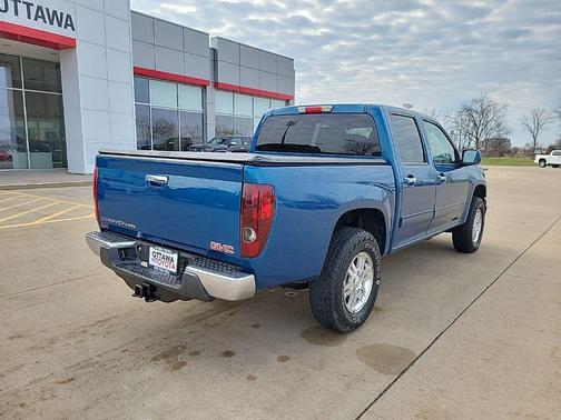 Aqua Blue Metallic 2012 GMC Canyon SLE1