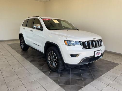 Bright White Clearcoat 2021 Jeep Grand Cherokee Limited
