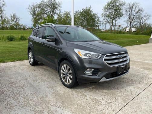 Magnetic Metallic 2017 Ford Escape Titanium