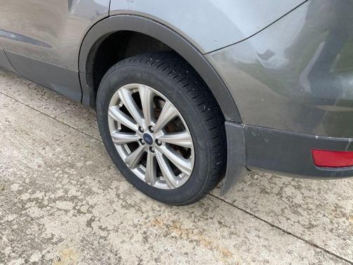 Magnetic Metallic 2017 Ford Escape Titanium