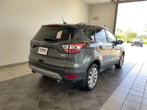 Magnetic Metallic 2017 Ford Escape Titanium