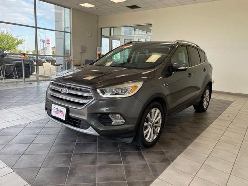 Magnetic Metallic 2017 Ford Escape Titanium