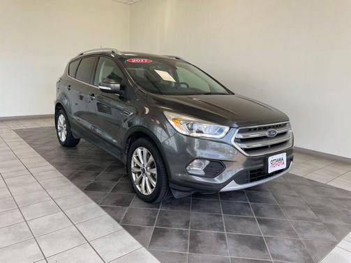 Magnetic Metallic 2017 Ford Escape Titanium