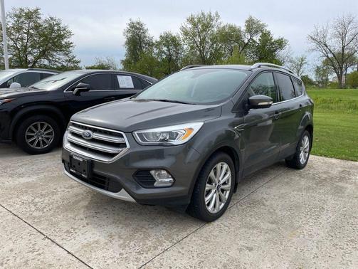 Magnetic Metallic 2017 Ford Escape Titanium