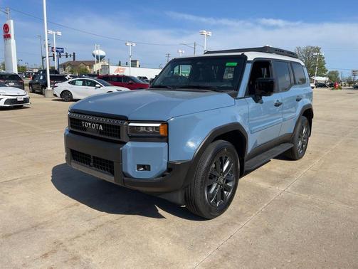 Heritage Blue/Gray Scape Roof 2026 Toyota Land Cruiser Base