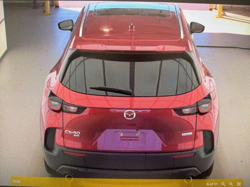 Soul Red Crystal Metallic 2025 Mazda CX-50 Hybrid Premium Plus Package
