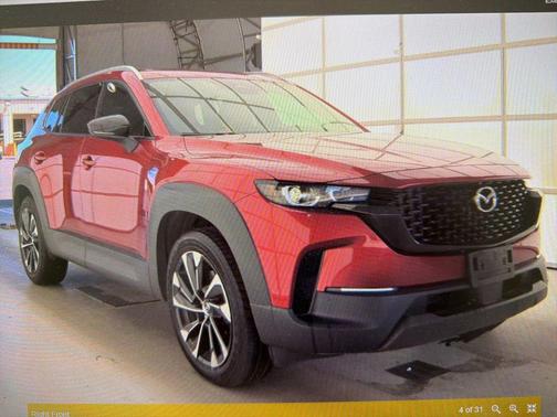 Soul Red Crystal Metallic 2025 Mazda CX-50 Hybrid Premium Plus Package
