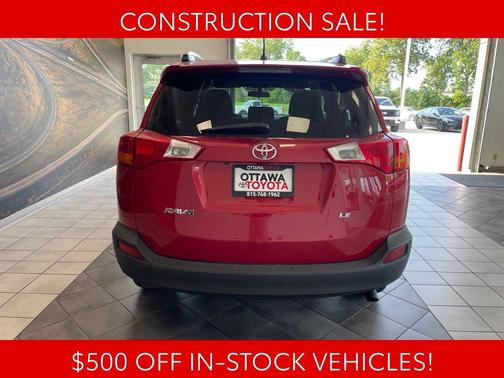 Barcelona Red Metallic 2014 Toyota RAV4 LE