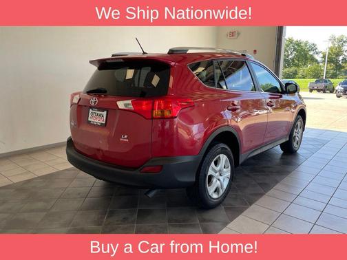 Barcelona Red Metallic 2014 Toyota RAV4 LE