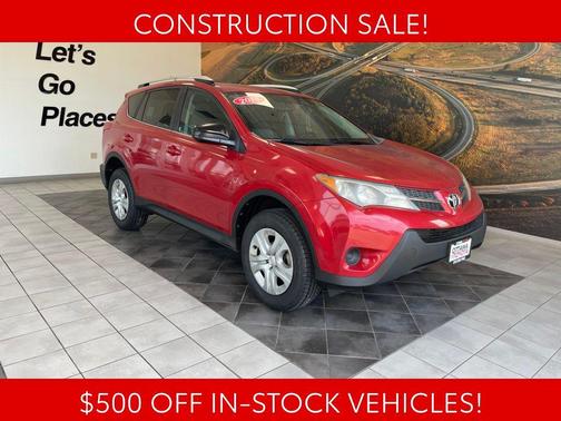 Barcelona Red Metallic 2014 Toyota RAV4 LE