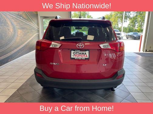 Barcelona Red Metallic 2014 Toyota RAV4 LE