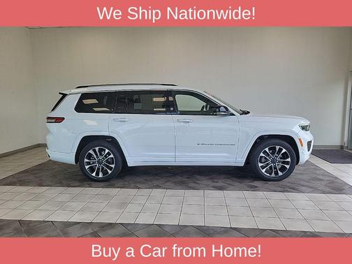 Bright White Clearcoat 2022 Jeep Grand Cherokee L Overland