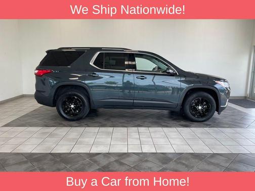Graphite Metallic 2019 Chevrolet Traverse LT Cloth