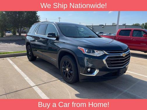 Graphite Metallic 2019 Chevrolet Traverse LT Cloth