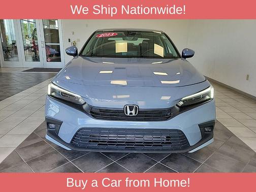 Sonic Gray Pearl 2023 Honda Civic Touring