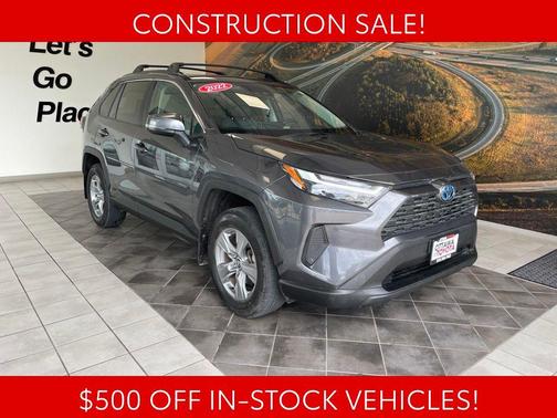 Magnetic Gray Metallic 2022 Toyota RAV4 Hybrid XLE