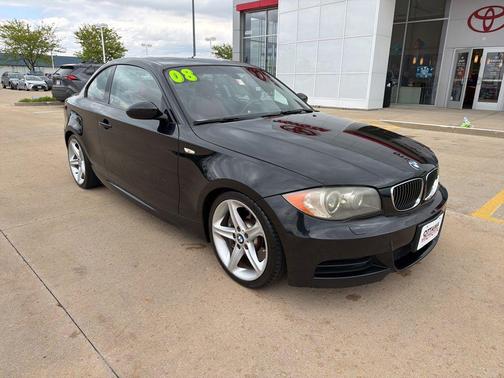 Jet Black 2008 BMW 135 135i