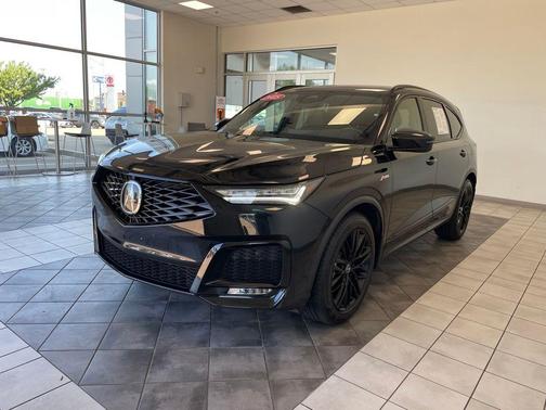 Majestic Black Pearl 2025 Acura MDX A-SPEC Advance Package