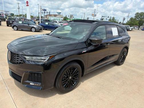 Majestic Black Pearl 2025 Acura MDX A-SPEC Advance Package