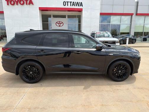 Majestic Black Pearl 2025 Acura MDX A-SPEC Advance Package