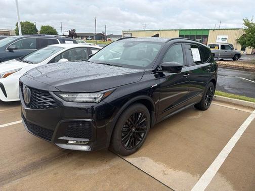 Majestic Black Pearl 2025 Acura MDX A-SPEC Advance Package