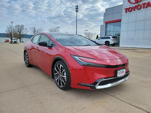 Supersonic Red 2026 Toyota Prius Plug-In Hybrid XSE