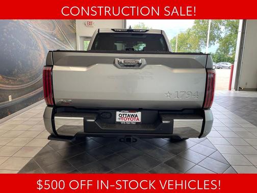 Celestial Silver Metallic 2026 Toyota Tundra 1794 Edition