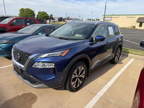 Caspian Blue Metallic 2021 Nissan Rogue SV