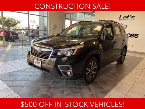 Crystal Black Silica 2019 Subaru Forester Limited