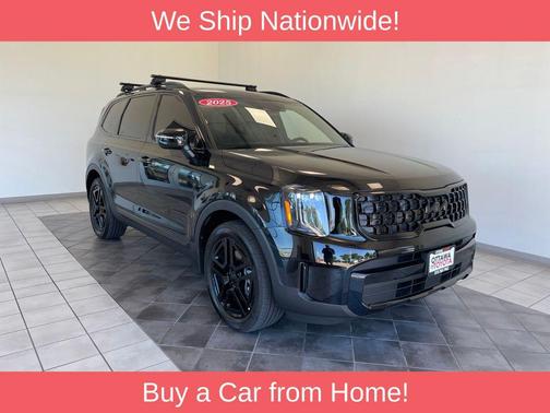 Ebony Black 2025 Kia Telluride EX X-Line