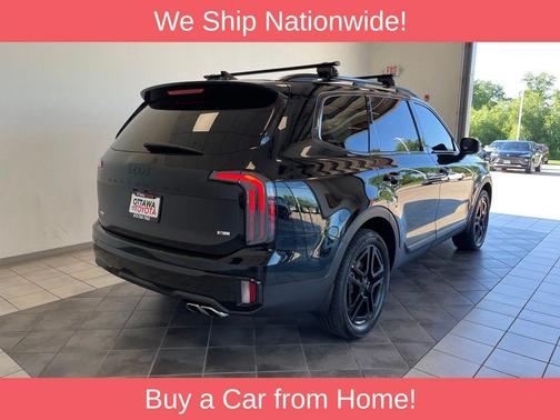 Ebony Black 2025 Kia Telluride EX X-Line
