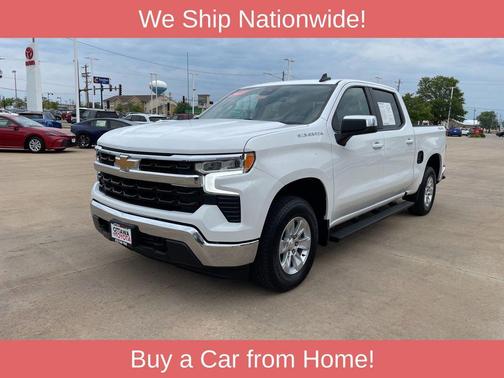 Summit White 2023 Chevrolet Silverado 1500 LT