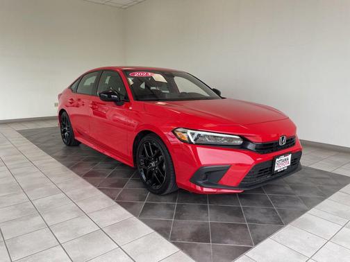 Rallye Red 2023 Honda Civic Sport