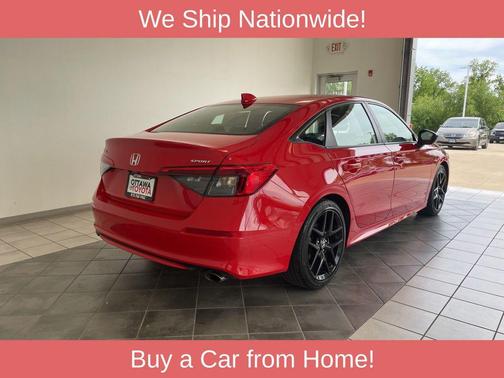 Rallye Red 2023 Honda Civic Sport